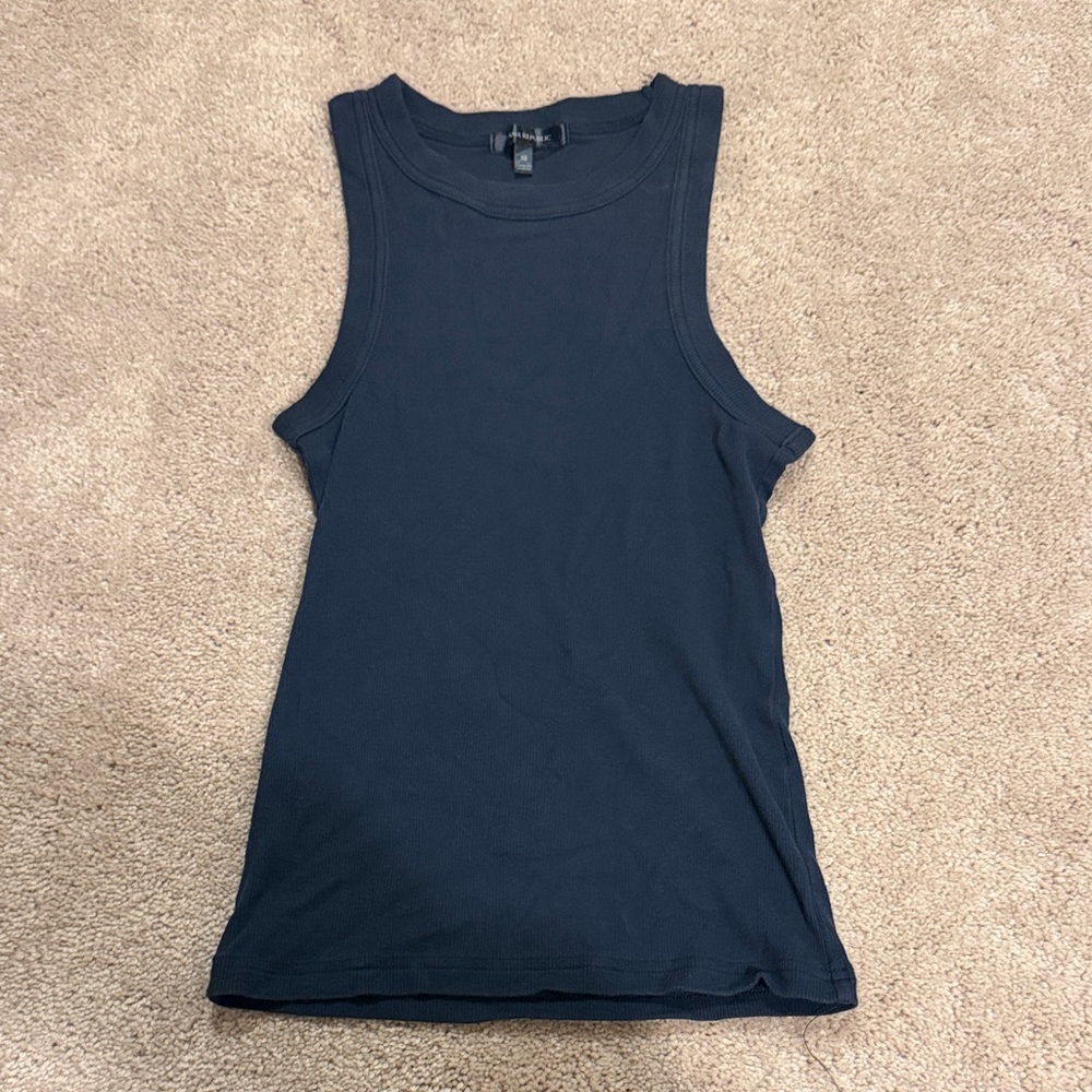 Banana Republic Women's Navy Sleeveless Top